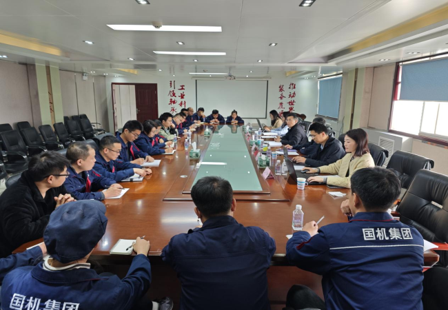 國機精工黨委書記、董事長、總經(jīng)理蔣蔚一行到軸研所調(diào)研