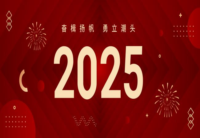 新年獻詞 | 啟航2025：奮楫揚帆，勇立潮頭